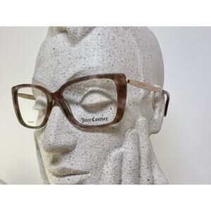 Juicy Couture Neutral Lavender Multicolored Rose Gold eyeglasses | Brand New
